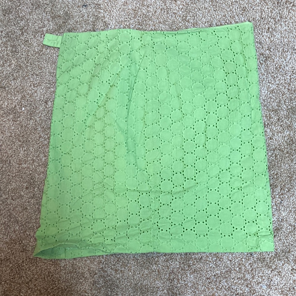 Green skirt